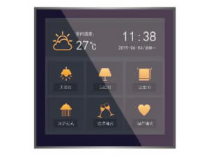 智能液晶控制面板-液晶触摸屏开关